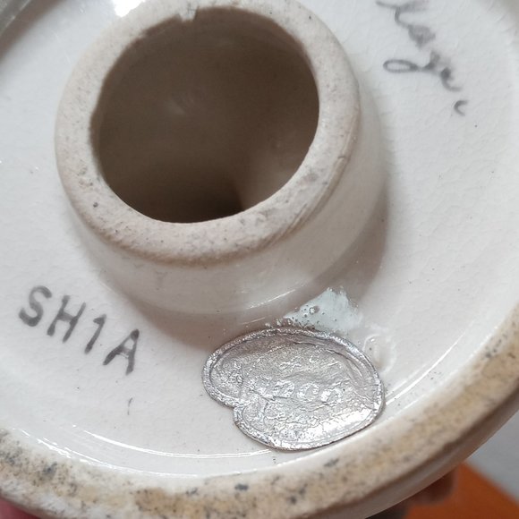 Vintage Napco Figurine Boy Playing Flute - Picture 7 of 7